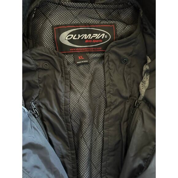 Olympia Moto Sports Motorcycle Jacket Men’s Jacket Size XL - Picture 7 of 7